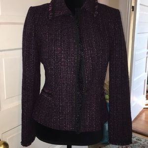Tweed tahari skirt suit NWOT